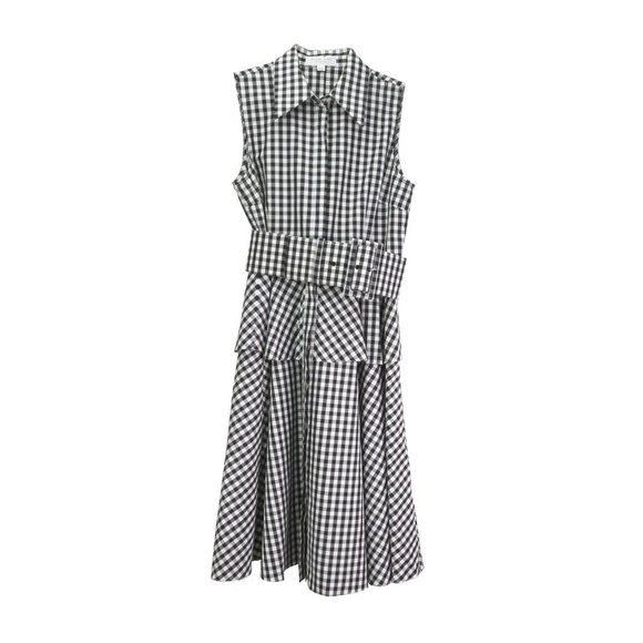 Michael Kors Gingham Belted Dress - Picture 1 of 2